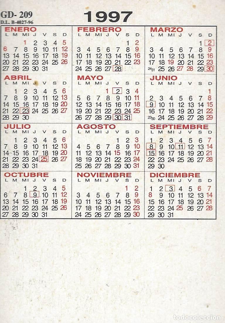Coleccionismo calendarios: C535 CALENDARIO BOLSILLO-1997 - Foto 2
