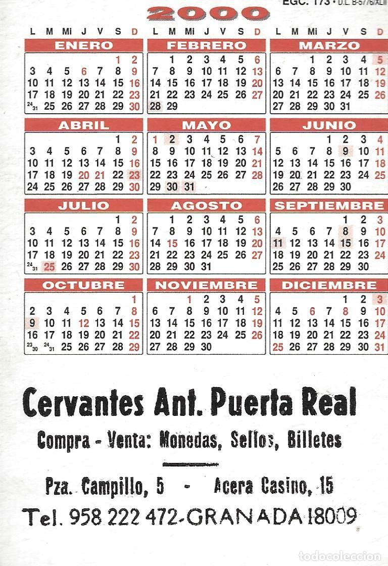 Coleccionismo calendarios: C550 CALENDARIO BOLSILLO-2000 - Foto 2
