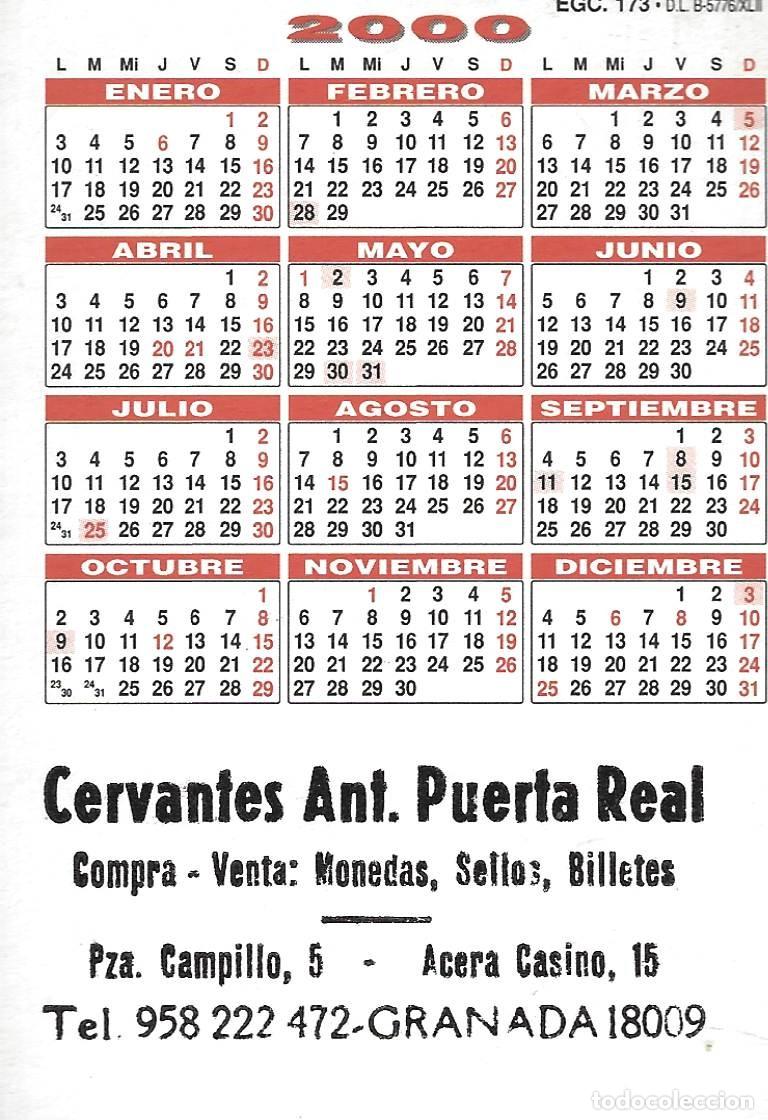 Coleccionismo calendarios: C551 CALENDARIO BOLSILLO-2000 - Foto 2