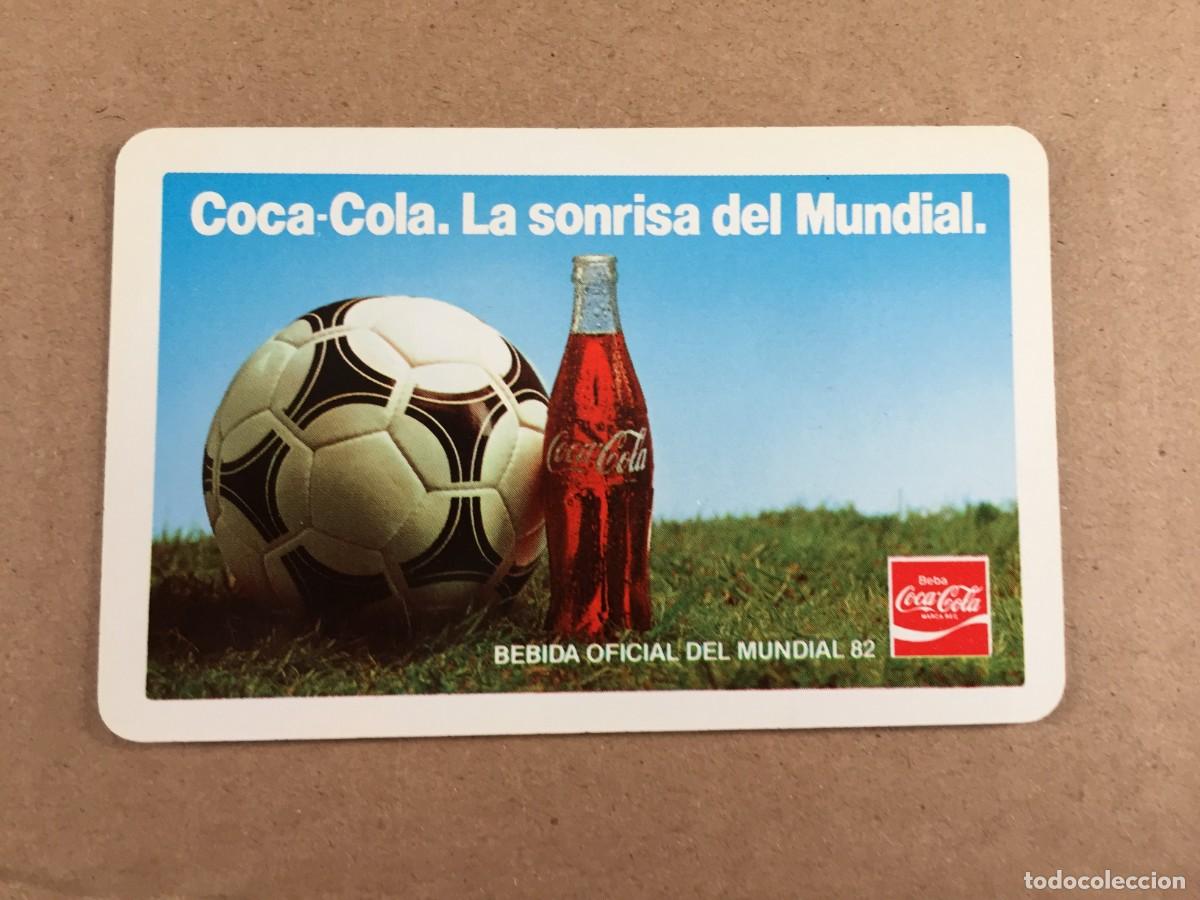 Coleccionismo calendarios: CALENDARIO FOURNIER 1982 COCA COLA MUNDIAL 82 - BALON TANGO