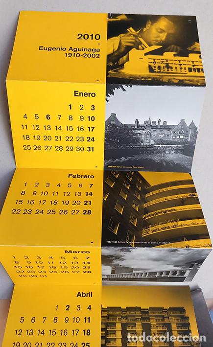 Collectables Calendars: Eugenio Aguinaga 1910-2002. Calendario arquia caja de arquitectos 2010