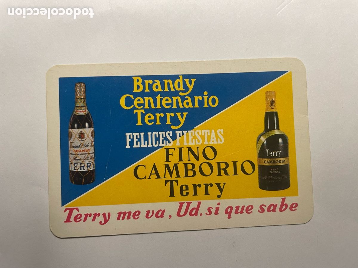 Coleccionismo Calendarios: Calendario Fournier 1968, Brandy Centenario