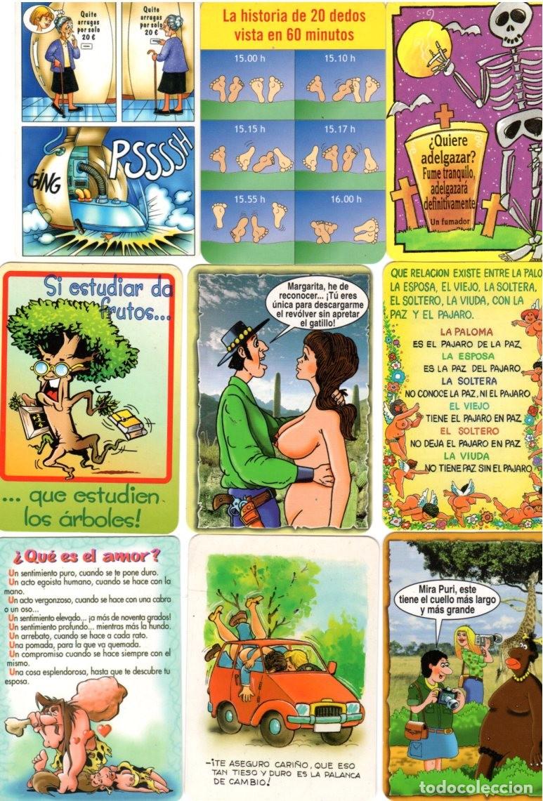 Coleccionismo calendarios: LOTE 60 CALENDARIOS COMICOS ER&Oacute;TICOS - Foto 4