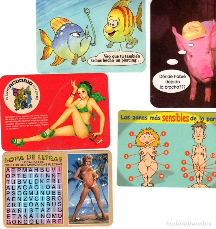 Coleccionismo calendarios: LOTE 60 CALENDARIOS COMICOS ER&Oacute;TICOS - Foto 8
