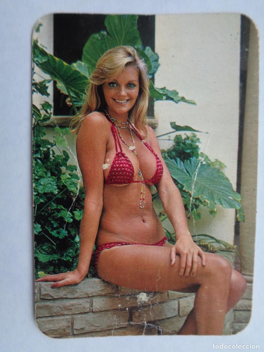 Coleccionismo Calendarios: CALENDARIO DE BOLSILLO DE 1977 CON CHICA. PUBLICIDAD MERCERIA MARI, DOS HERMANAS ( SEVILLA )