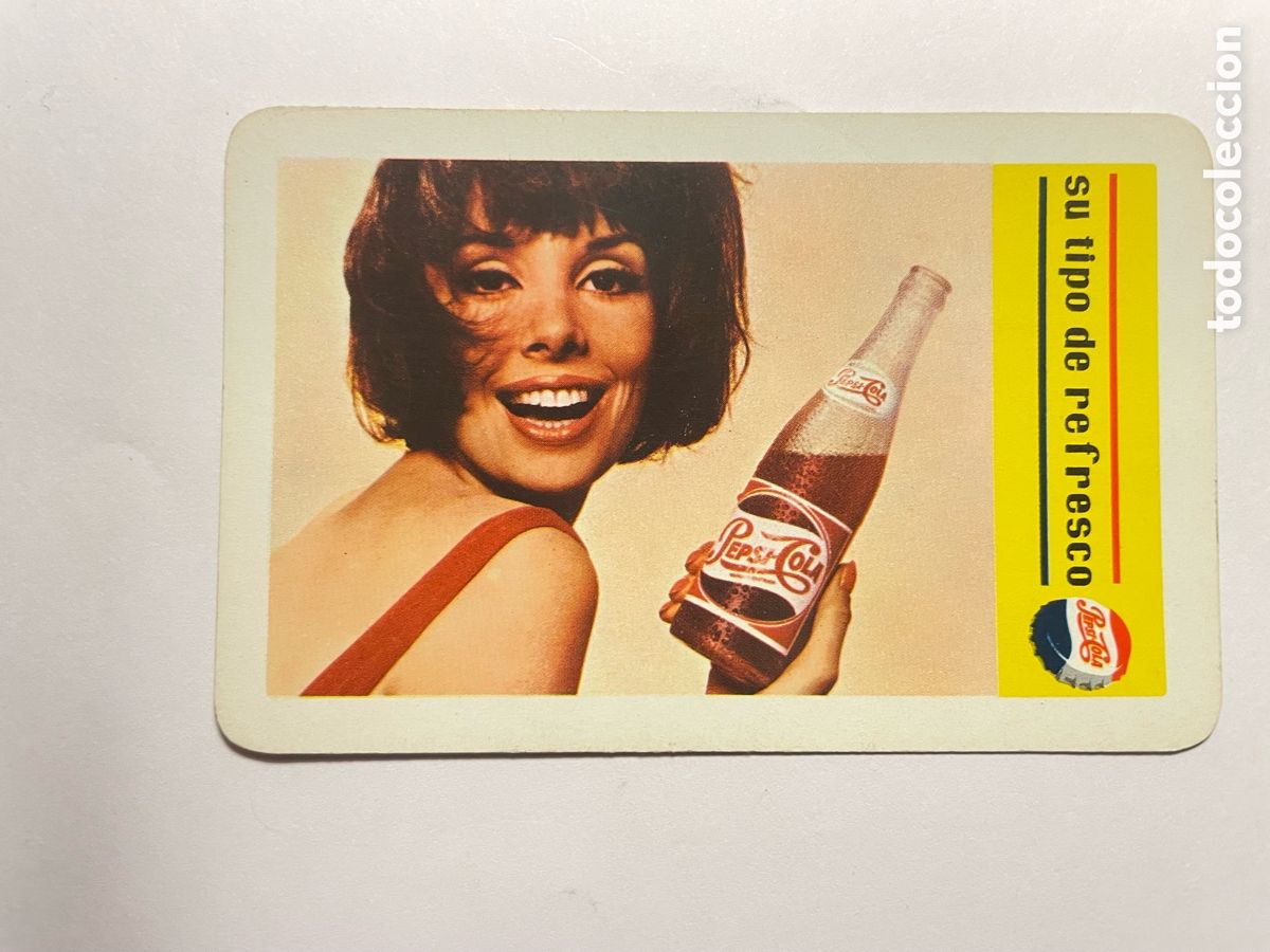 Coleccionismo calendarios: Calendario Fournier 2965, Pepsi-Cola