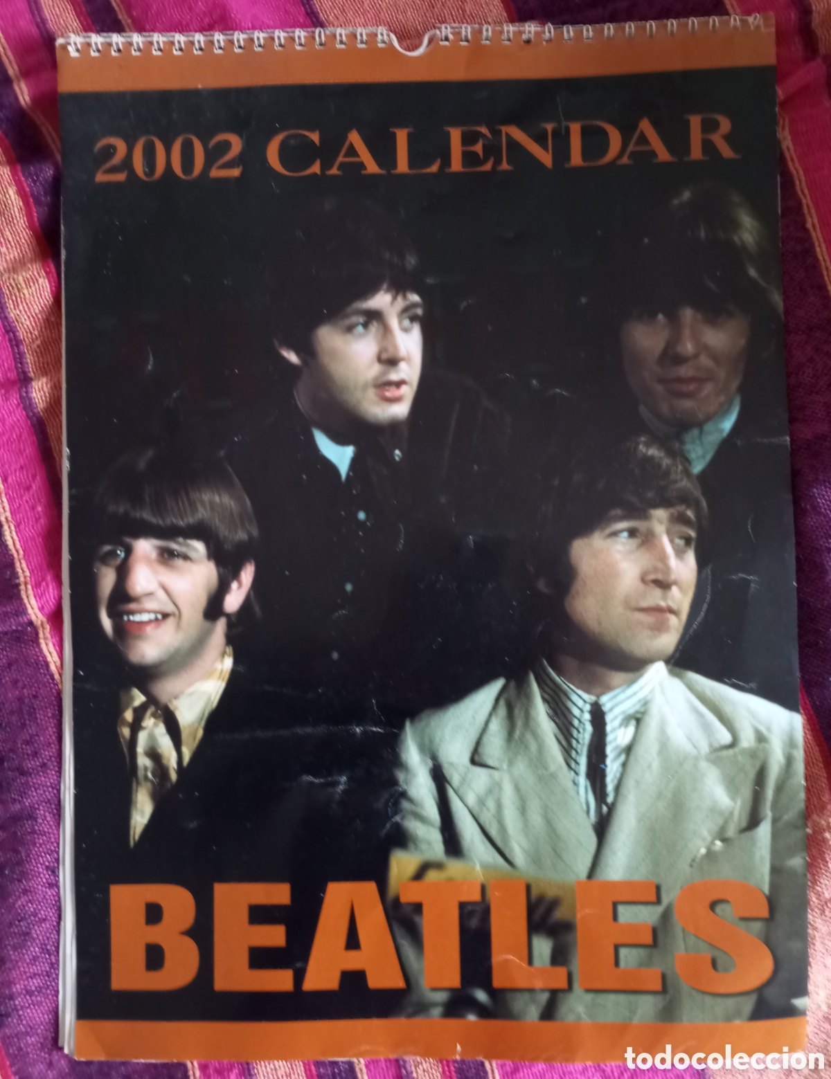 Coleccionismo Calendarios: Calendario de pared the beatles a&ntilde;o 2002