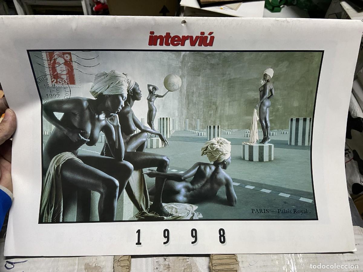 Coleccionismo calendarios: CALENDARIO INTERVIU A&Ntilde;O 1998