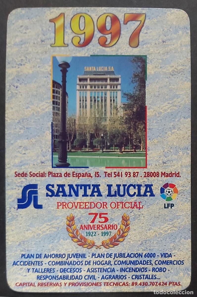 Collezionismo Calendari: Calendario Fournier - SANTA LUCIA - A&Ntilde;O - 1997 - NUEVO - El de la imagen