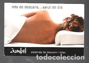 Coleccionismo Calendarios: CALENDARIO DE CON PUBLICIDAD DE BASES DE DESCANSO DEL A&Ntilde;O 1990 DE &Aacute;MBIT SISTEMES DE DESCANSO