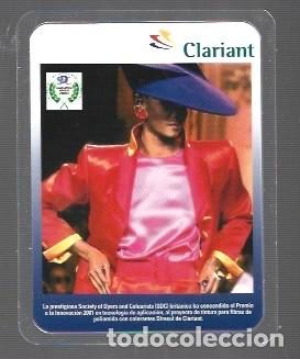 Coleccionismo Calendarios: CALENDARIO DE BOLSILLO. PLASTIFICADO. CLARIANT IBERICA, S.A.. A&Ntilde;O 2003. TIPO HOECHST.