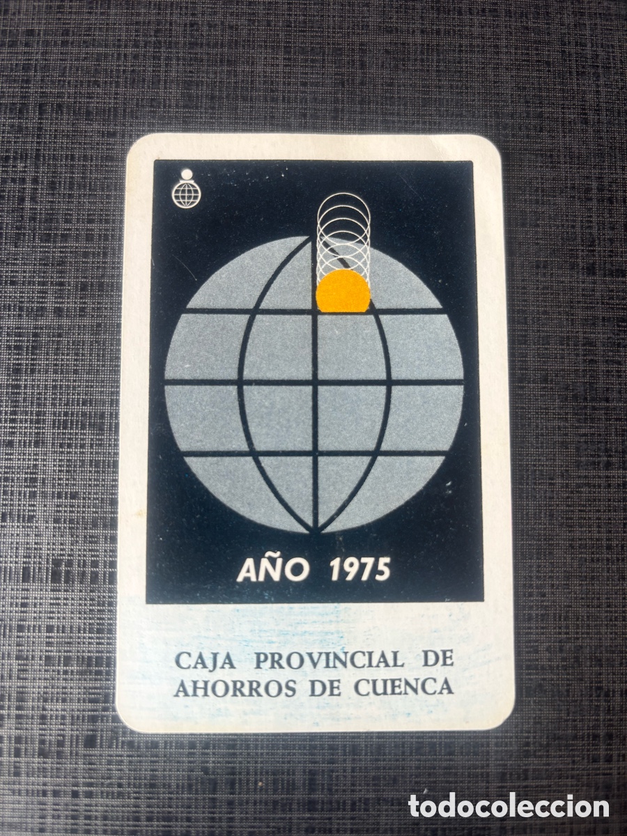 Coleccionismo calendarios: Calendario - almanaque Fournier 1975 Caja provincial de ahorros de Cuenca.