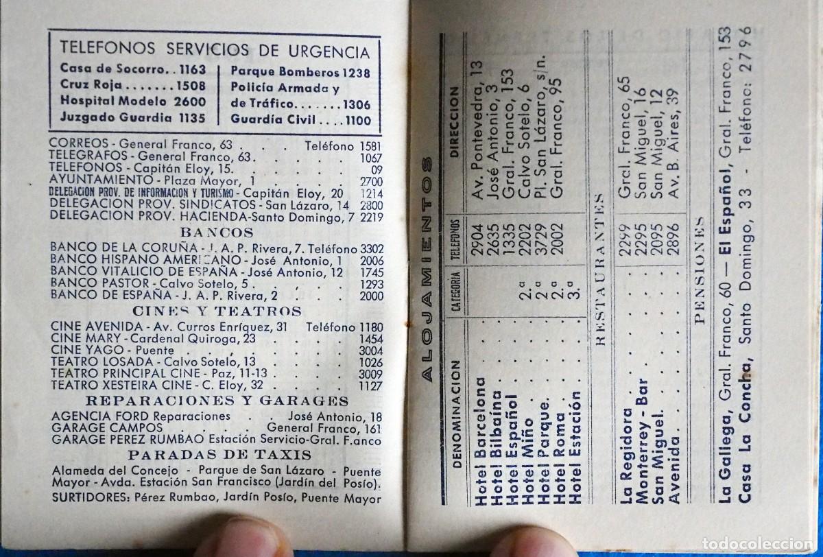Coleccionismo calendarios: AGENDA DE ORENSE. A&Ntilde;O 1958 - Foto 3