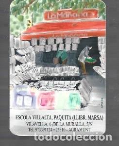 Coleccionismo Calendarios: CALENDARIO DE DE PUBLICIDAD DE LA MA&Ntilde;ANA ESCOLA VILLALTA AGRAMUNT DEL A&Ntilde;O 2004
