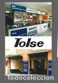 Coleccionismo Calendarios: CALENDARIO DE DE PUBLICIDAD DE RECAMBIOS TOLSE LEIDA DEL A&Ntilde;O 2003