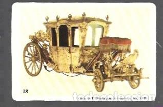 Coleccionismo Calendarios: CALENDARIO DE PUBLICIDAD DE CHOCHE DE MARIA ANA DE AUSTRIA S&Eacute;C - XVIII N &ordm; 18 EDITO EUROPER A&Ntilde;O 1989