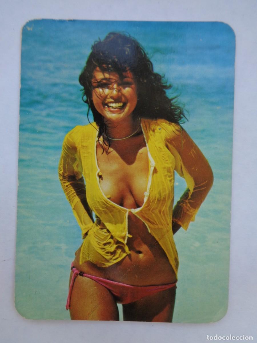 Coleccionismo calendarios: CALENDARIO DE BOLSILLO DE 1976 CON CHICA