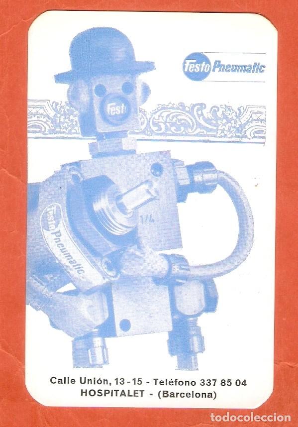 Coleccionismo Calendarios: CALENDARIO DE BOLSILLO A&Ntilde;O 1972 FESTO PNEUMATIC - HOSPITALET (BARCELONA) - VER FOTO REVERSO