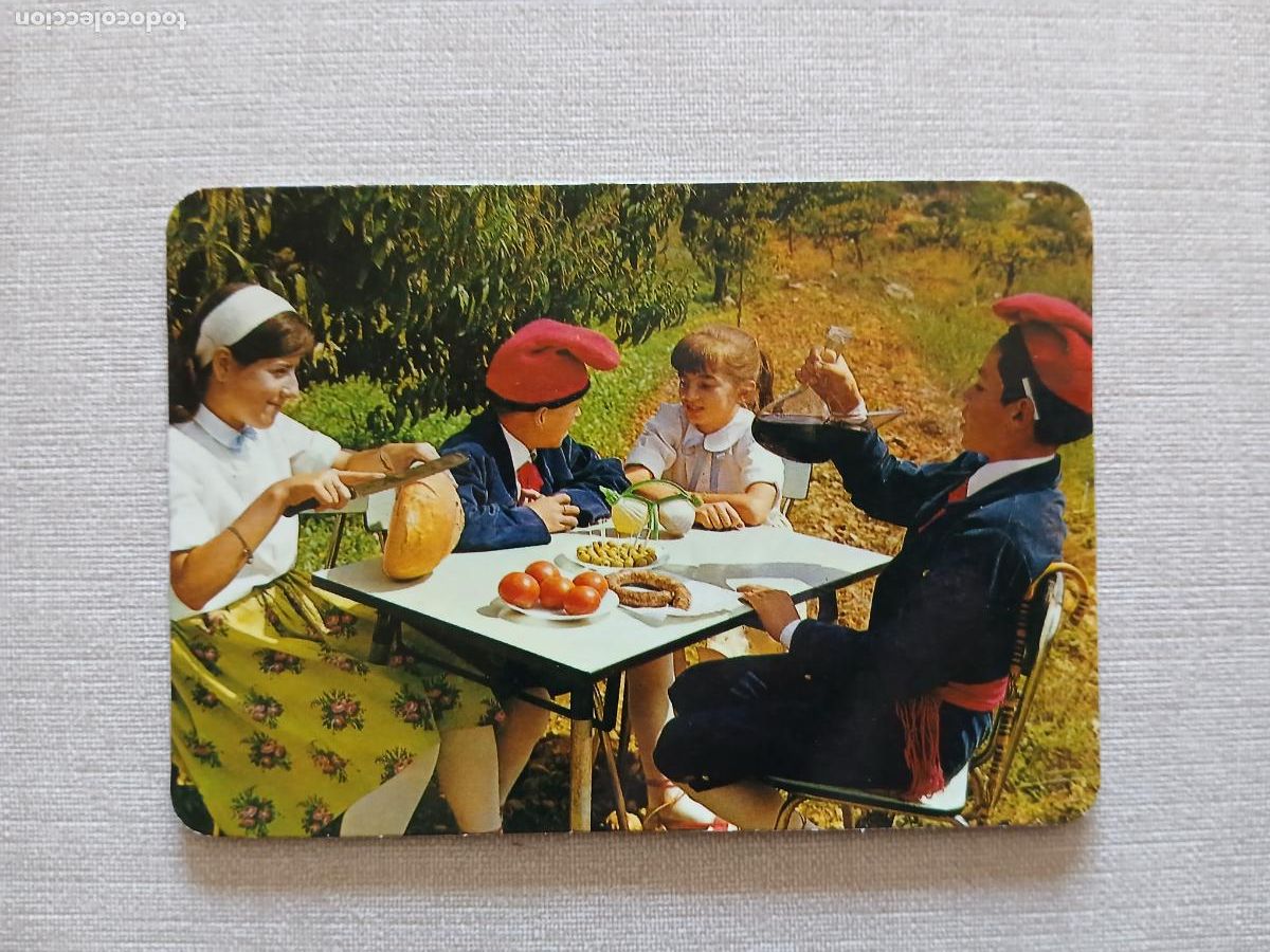 Collezionismo Calendari: CALENDARIO SERIE MP 16 NENS TIPIC CATALUNYA 1984 BARRETINA PORR&Oacute; PA AMB TOM&Agrave;QUET BOTIFARRA