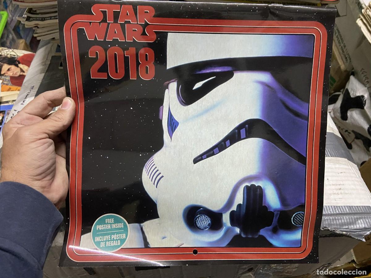 Coleccionismo calendarios: CALENDARIO PELICULA CINE STAR WARS A&Ntilde;O 2018 DISNEY