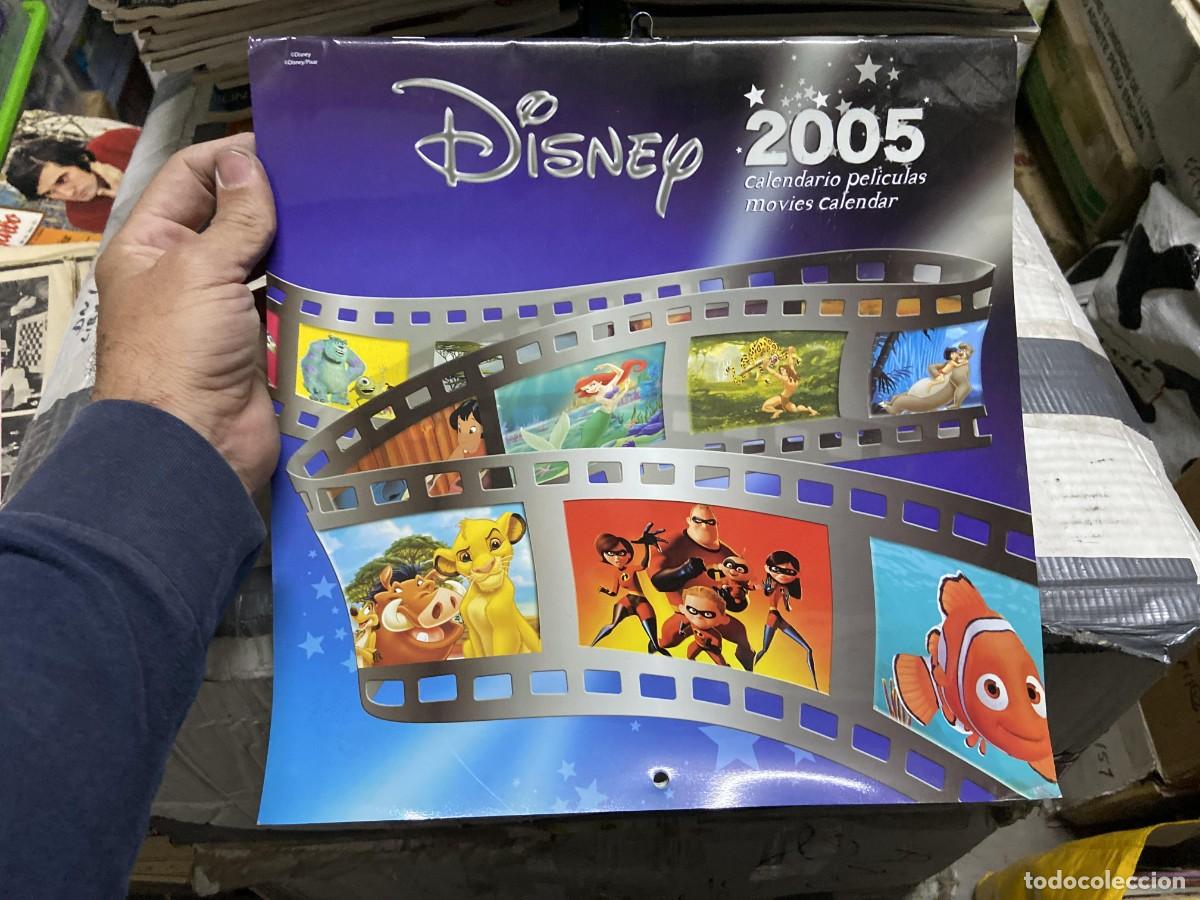 Coleccionismo calendarios: CALENDARIO CALENDAR DISNEY A&Ntilde;O 2005 CALENDARIO PELICULAS MOVIES CALENDAR CINE