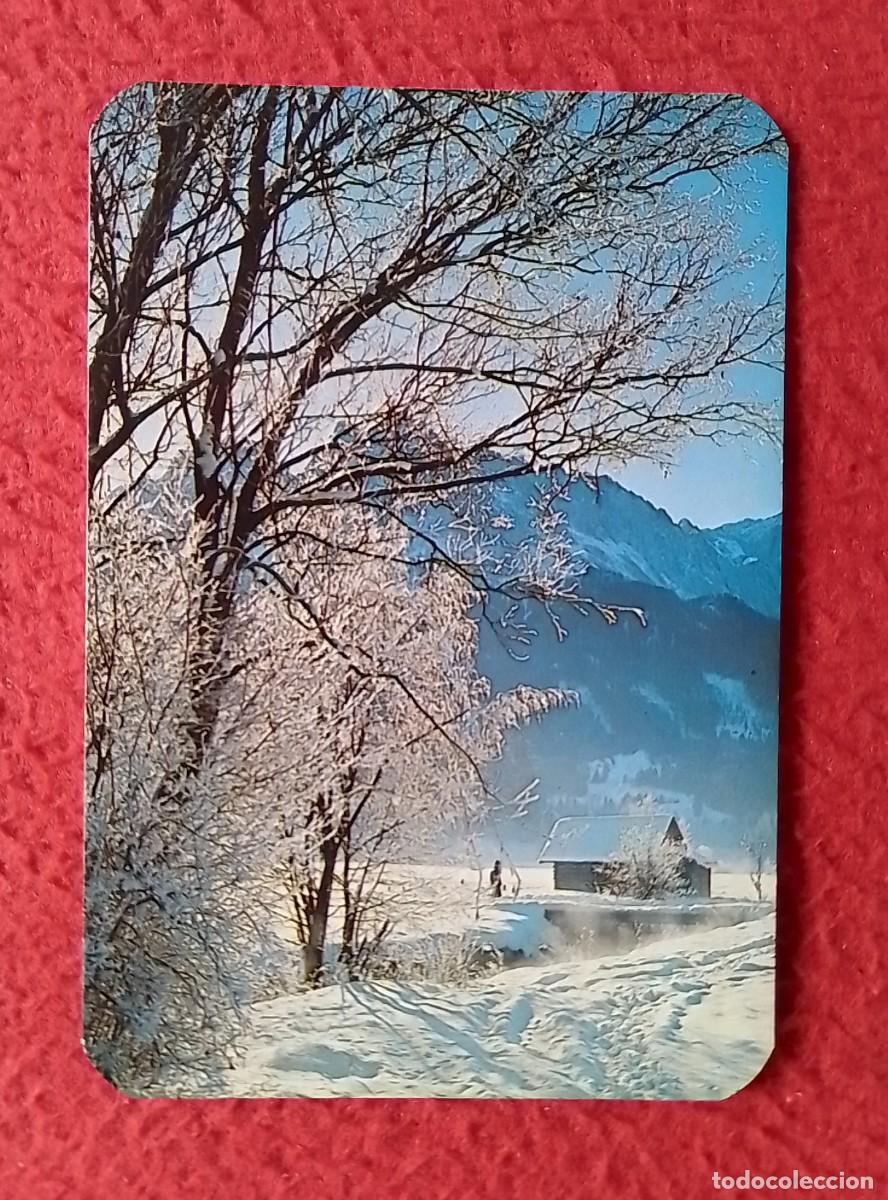 Coleccionismo Calendarios: ANTIGUO CALENDARIO DE BOLSILLO 1983 MERCER&Iacute;A DROGUER&Iacute;A MARISA LANAS DE ZAMORA..PAISAJE NEVADO NIEVE.