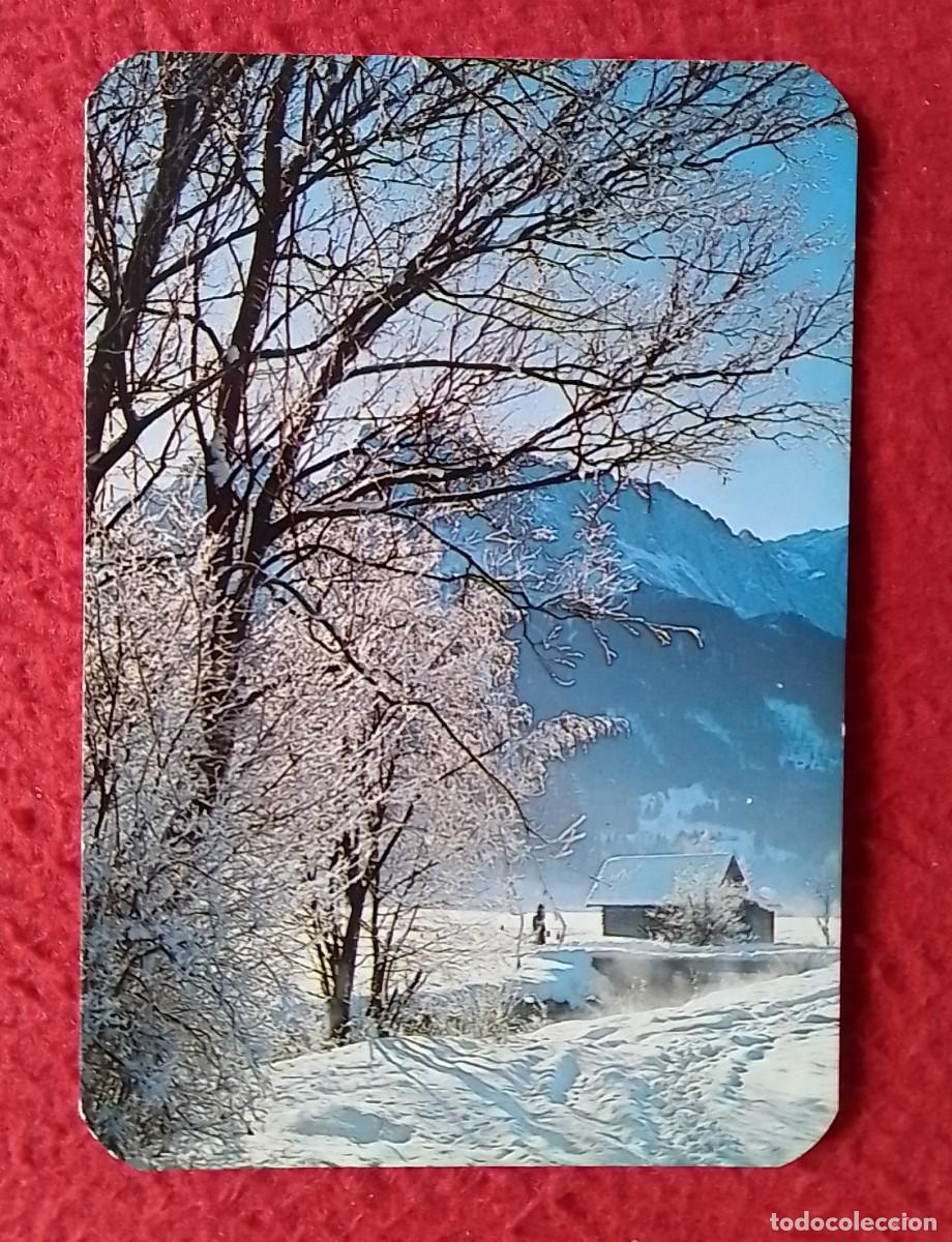 Coleccionismo Calendarios: ANTIGUO CALENDARIO DE BOLSILLO 1983 MERCER&Iacute;A DROGUER&Iacute;A MARISA LANAS DE ZAMORA..PAISAJE NEVADO NIEVE.