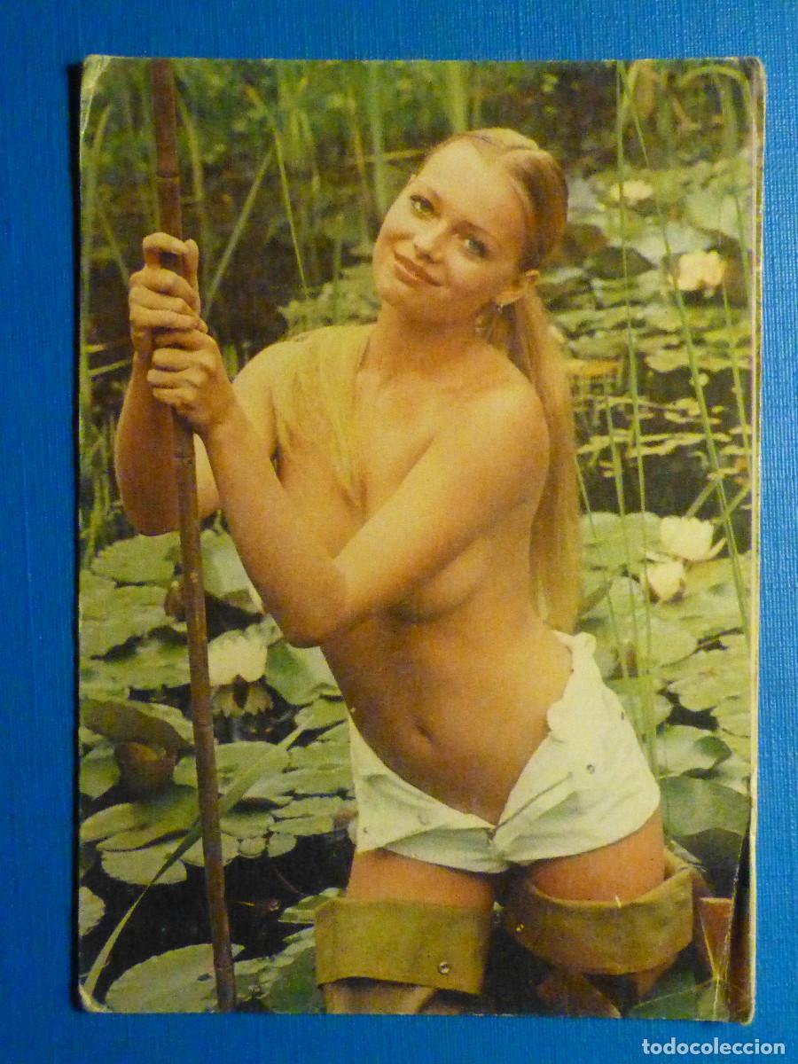 Coleccionismo Calendarios: Calendario er&oacute;tico Se&ntilde;oritas - Desnudo Chicas - GA BO-508 - A&ntilde;o 1975 - Con publicidad