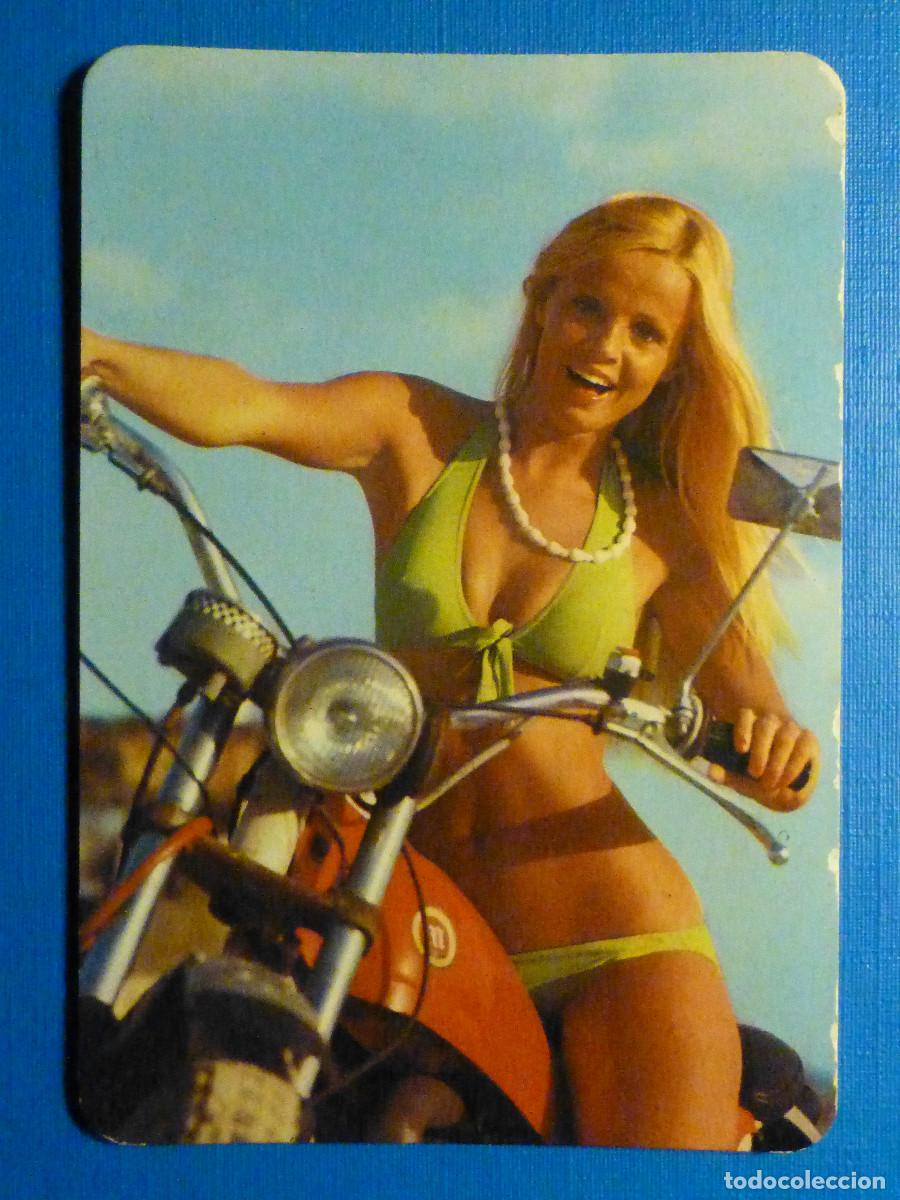 Coleccionismo Calendarios: Calendario er&oacute;tico Se&ntilde;oritas - Desnudo Chicas - GA BO-508-3 - A&ntilde;o 1975 - Con publicidad