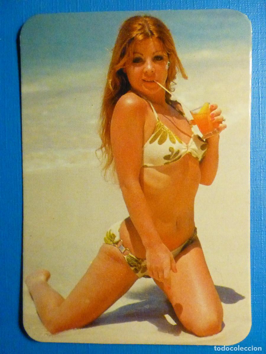 Coleccionismo Calendarios: Calendario er&oacute;tico Se&ntilde;oritas - Desnudo Chicas - Cobas y Cia 9109/24 - A&ntilde;o 1975 - Con publicidad