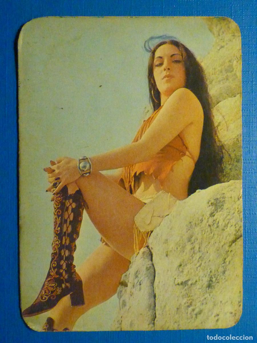 Coleccionismo Calendarios: Calendario er&oacute;tico Se&ntilde;oritas - Desnudo Chicas - D.L.B. 40.169 - G.SAU - A&ntilde;o 1975 - Con publicidad