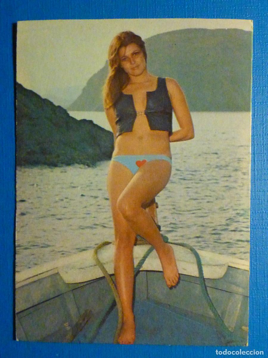 Coleccionismo Calendarios: Calendario er&oacute;tico Se&ntilde;oritas - Desnudo Chicas - D.L.B. 40.169 - G.SAU - A&ntilde;o 1975 - Con publicidad