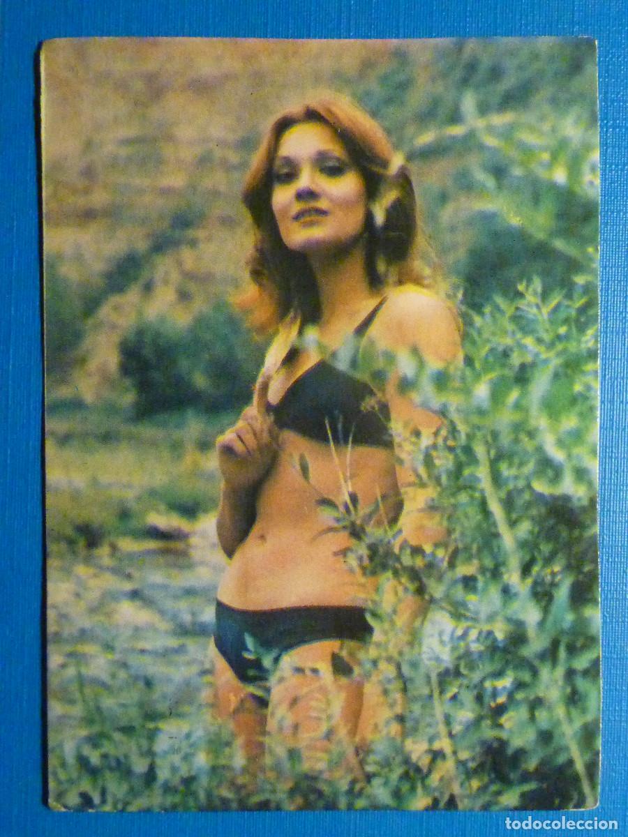 Coleccionismo Calendarios: Calendario er&oacute;tico Se&ntilde;oritas - Desnudo Chicas - D.L.B. 40.169 - G.SAU - A&ntilde;o 1975 - Con publicidad