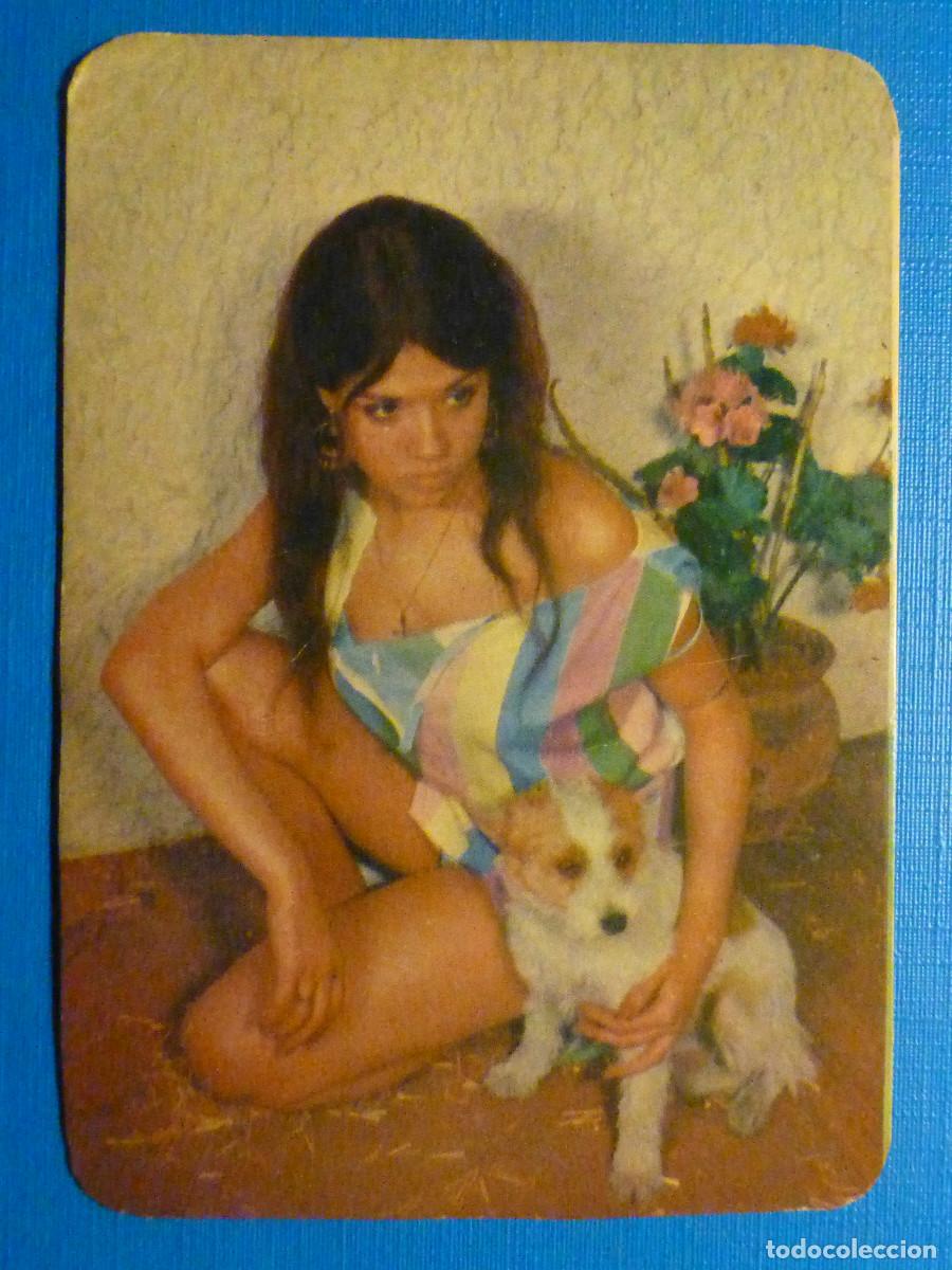 Coleccionismo Calendarios: Calendario er&oacute;tico Se&ntilde;oritas - Desnudo Chicas - D.L.B. 40.169 - G.SAU - A&ntilde;o 1975 - Con publicidad
