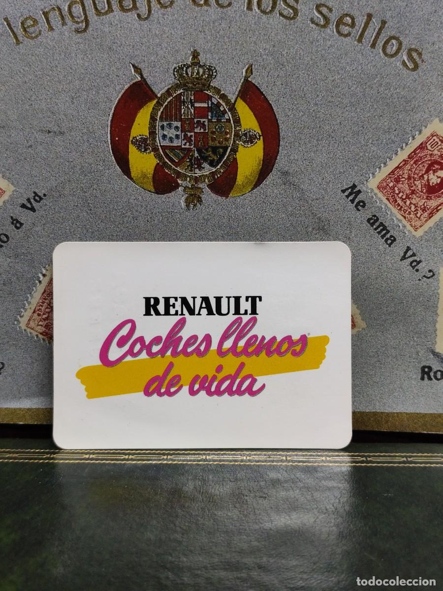 Coleccionismo Calendarios: 3270 Calendario Renault. Jedasa Jerez 1988