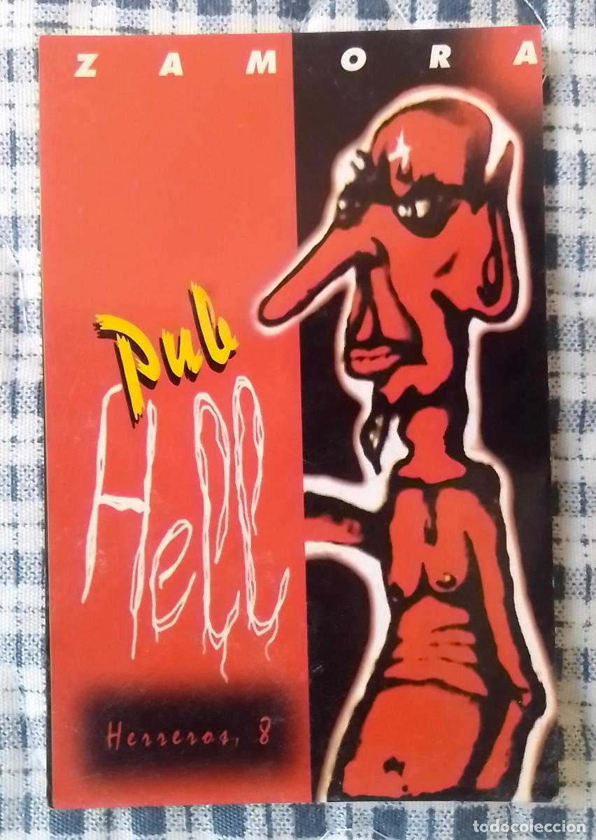 Coleccionismo Calendarios: CALENDARIO DE BOLSILLO 1997..HELL PUB..DE ZAMORA..CATILLA Y LE&Oacute;N..IMAGEN DE DEMONIO DIABLO LUCIFER..