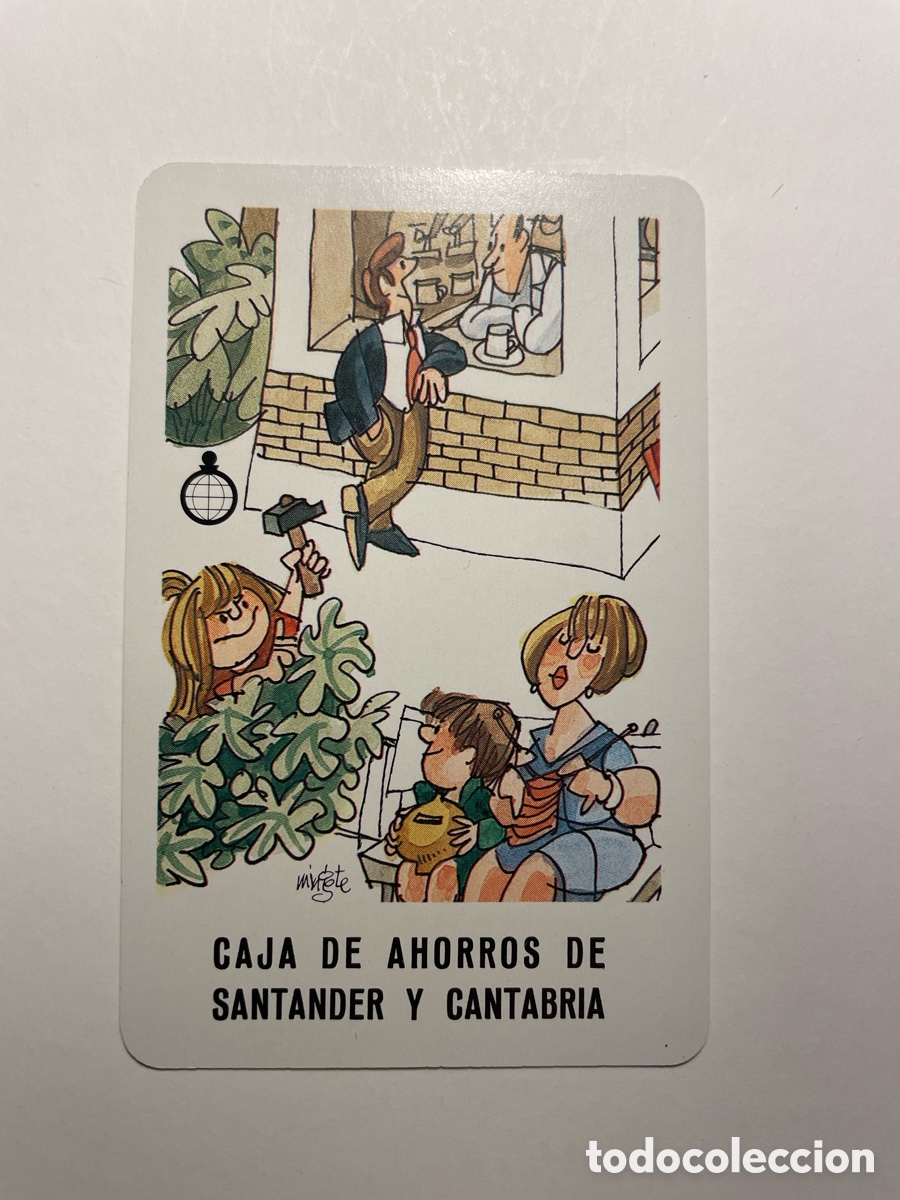 Coleccionismo Calendarios: Calendario Fournier 1987, Caja Ahorros de Santander