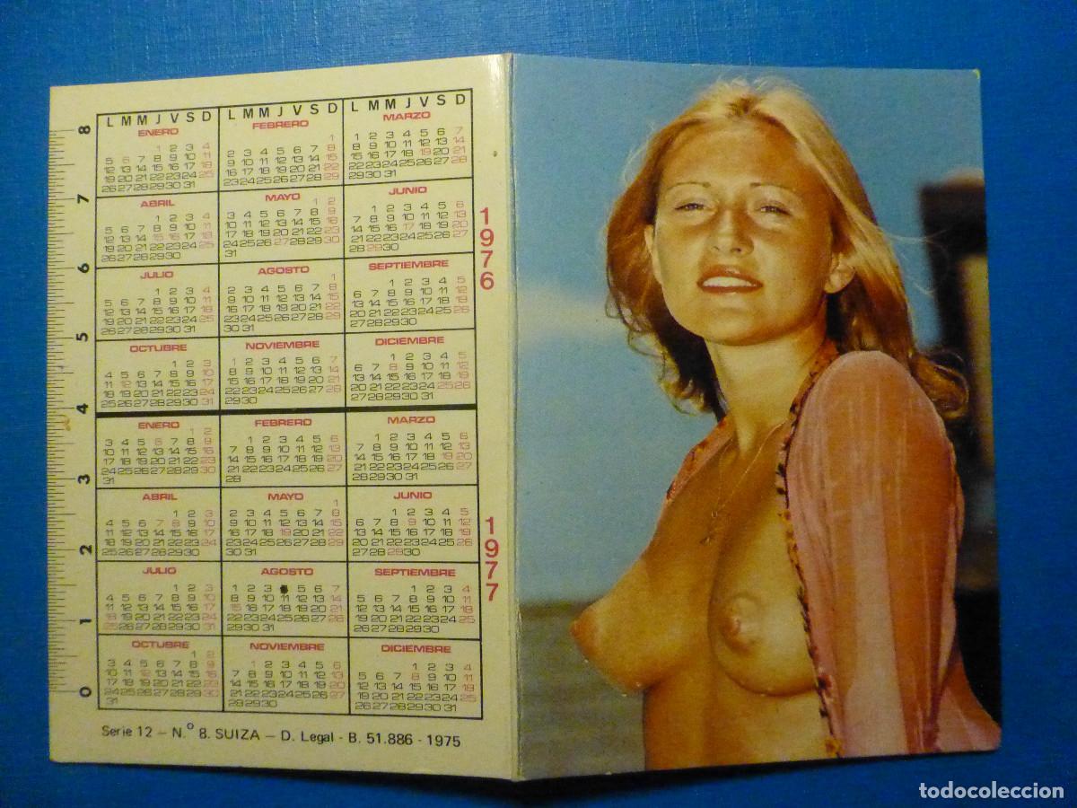 Sammeln von Kalendern: Calendario Er&oacute;tico, Se&ntilde;oritas y Mujeres - A&ntilde;o 1976 y 1977