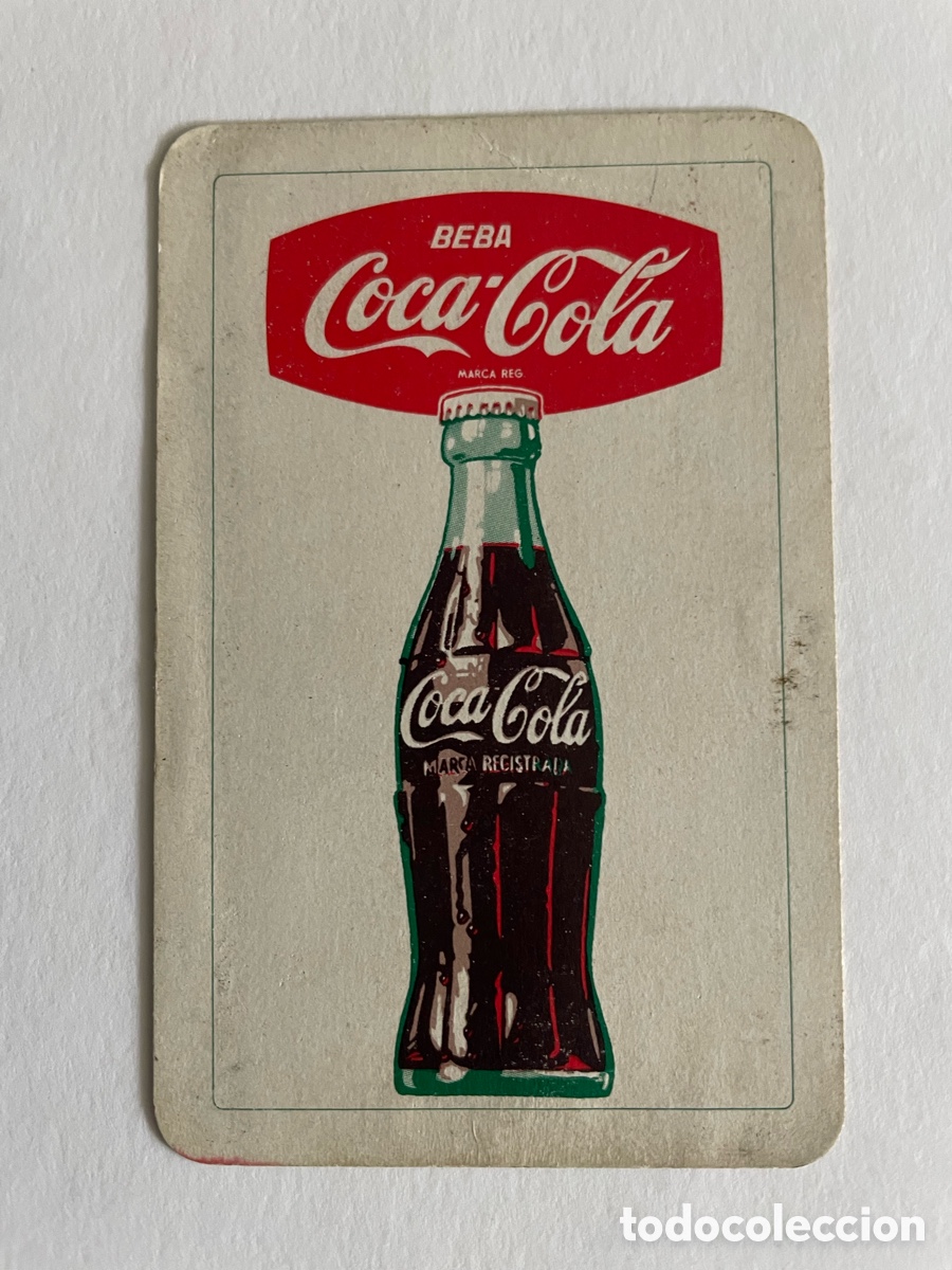 Coleccionismo Calendarios: Calendario Fournier 1961, Coca-Cola