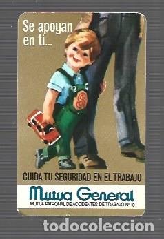 Coleccionismo Calendarios: CALENDARIO DE PUBLICIDAD DE MUTUA GENERAL DE SEGUROS DEL A&Ntilde;O 1974