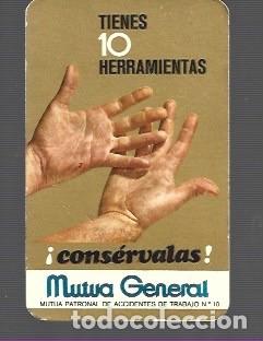 Coleccionismo Calendarios: CALENDARIO DE PUBLICIDAD DE MUTUA GENERAL DE SEGUROS DEL A&Ntilde;O 1971
