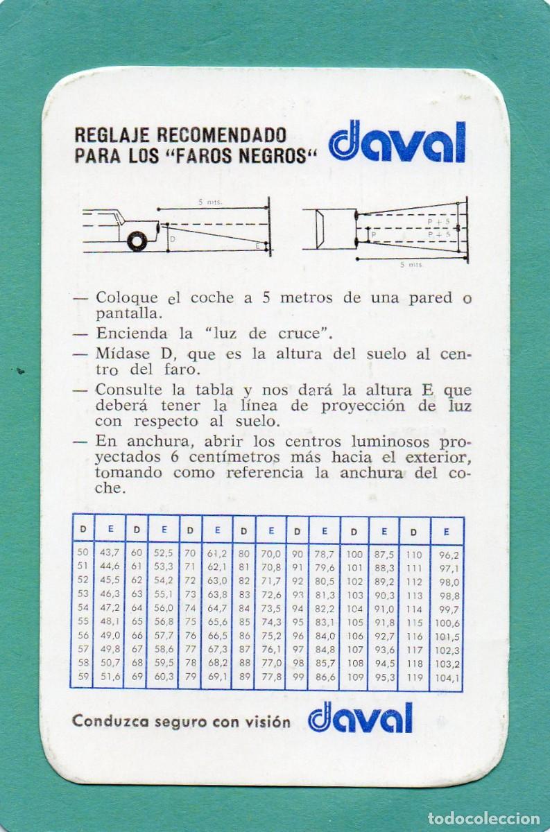 Collezionismo Calendari: Calendario de Publicidad 1973 - DOVAL - LOS FAROS NEGROS