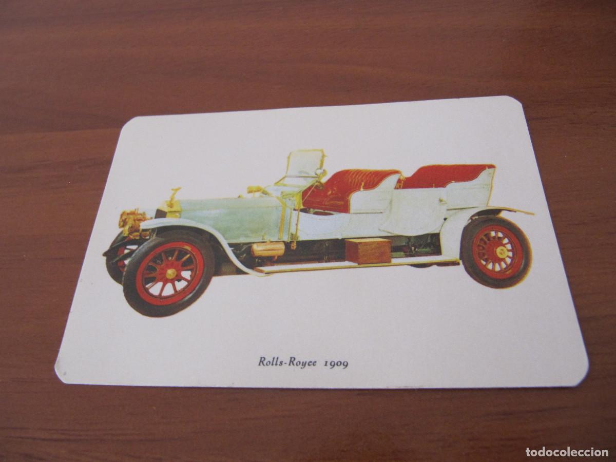 Coleccionismo Calendarios: ROLLS-ROYCE 1909, A&Ntilde;O 1971, CON PUBLICIDAD VIAJES MUNDO TOUR-VIAJES HALCON SA