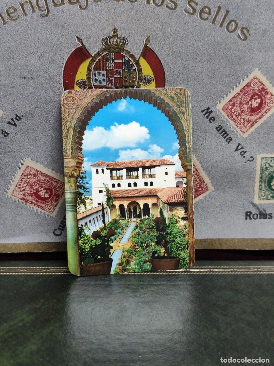 Coleccionismo Calendarios: 3410 Calendario Vista desde la Alhambra . Almuferod . Almu&ntilde;&eacute;car .. 1991