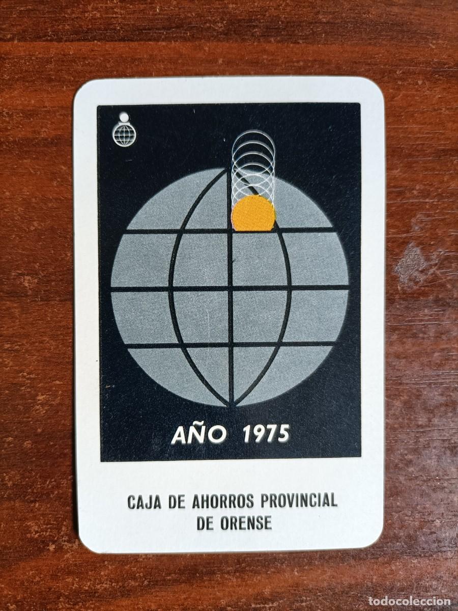 Coleccionismo Calendarios: CALENDARIO HERACLIO FOURNIER. CAJA DE AHORROS PROVINCIAL DE ORENSE. 1975