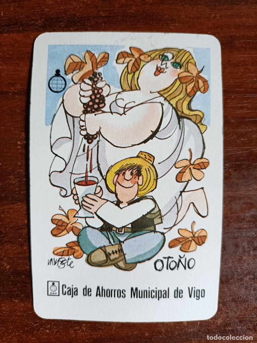 Coleccionismo Calendarios: CALENDARIO HERACLIO FOURNIER. CAJA DE AHORROS MUNICIPAL DE VIGO. 1985