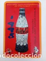 Coleccionismo calendarios: Calendario Portugal 1998 COCA COLA