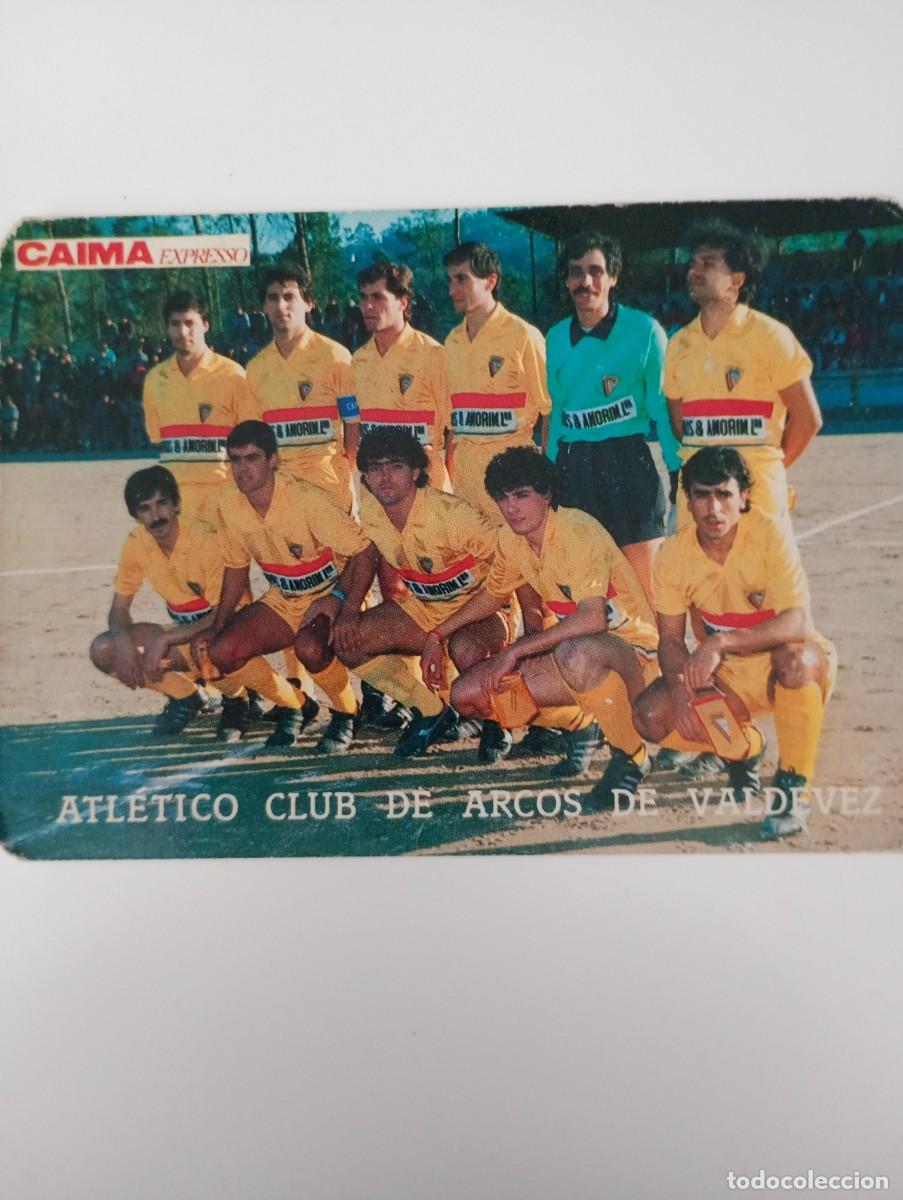 Coleccionismo calendarios: Calendario Portugal 1988 F&uacute;tbol ATLETICO CLUB DE ARCOS DE VALDEVEZ