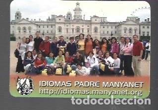 Coleccionismo Calendarios: CALENDARIO DE BOLSILLO DE IDIOMAS PADRE MANYANET BARCELONA DEL A&Ntilde;O 2005