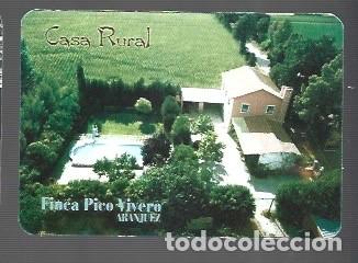 Coleccionismo Calendarios: CALENDARIO DE BOLSILLO DE FINCA PICO VIVERO ARANJUEZ DEL A&Ntilde;O 2006